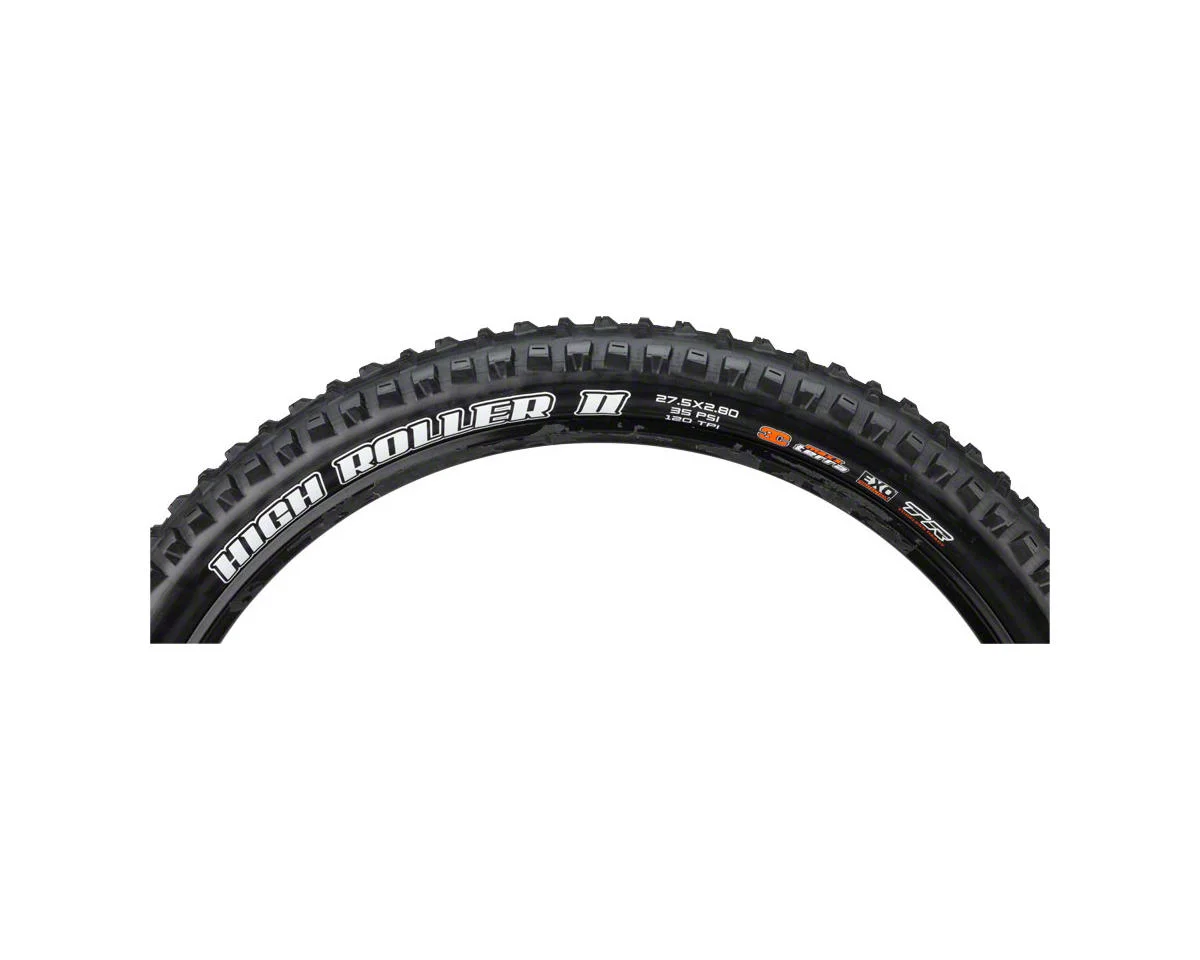 Maxxis High Roller II Tubeless Mountain Tire (Black) (27.5") (2.8") (MaxxTerra/EXO)